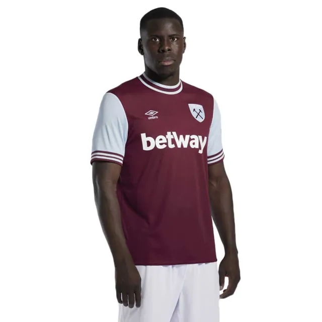 Umbro West Ham United Mens SS Home Shirt 2024/25