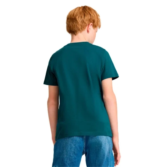 Puma Squad Big Graphic Tee B T-Shirt Unisex Kids - Green