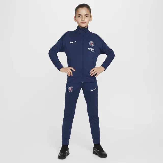Paris Saint-Germain Academy Pro Older Kids' Nike Dri-FIT Football Knit Tracksuit - Blue