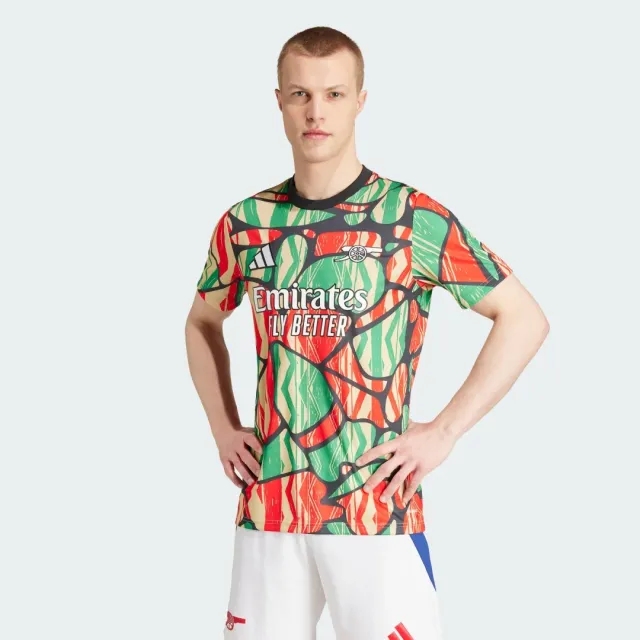 adidas Arsenal Mens SS Pre-Match Home Shirt 2024/25