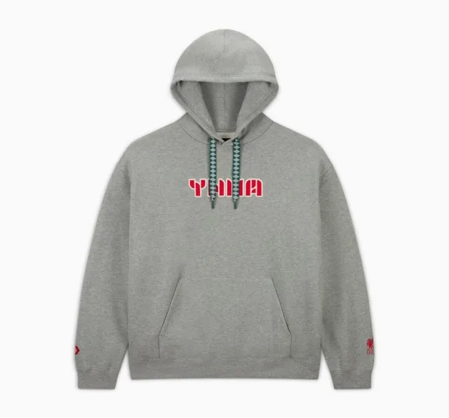 Converse Converse x Liverpool FC Logo Hoodie - Grey