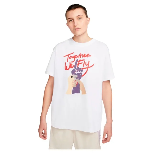 Nike Swosh Fly Short Sleeve T-shirt  - White