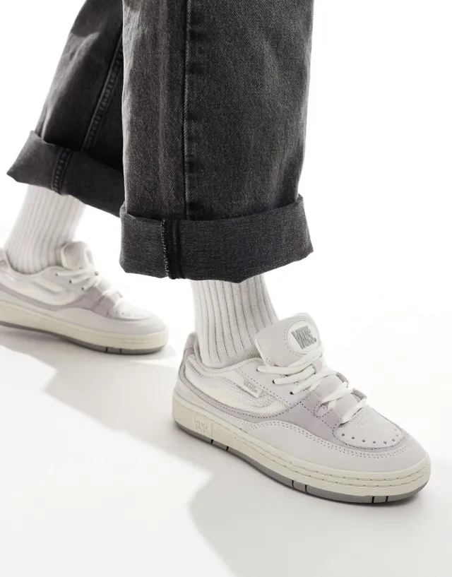 Vans speed ls trainers in off-white multi