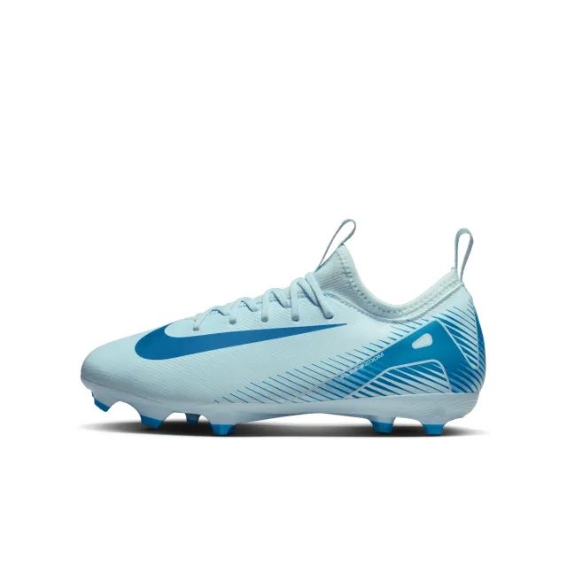 Nike Jr. Mercurial Vapor 16 Academy Younger/Older Kids' MG Low-Top Football Boot - Blue - Recycled Content Minimum