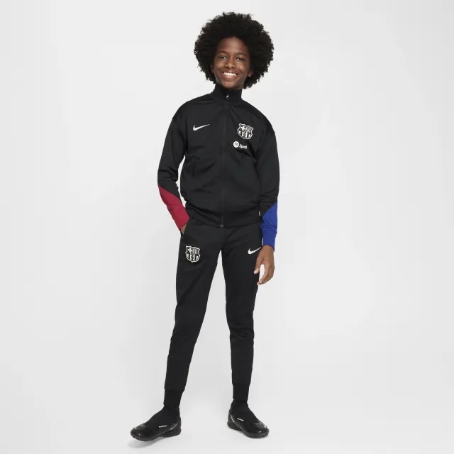 Nike FC Barcelona 24 25 Kids Dri FIT Strike Tracksuit