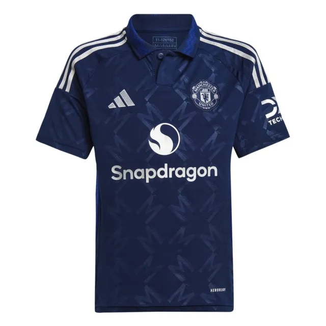 adidas Manchester United Kids SS Away Shirt 2024/25