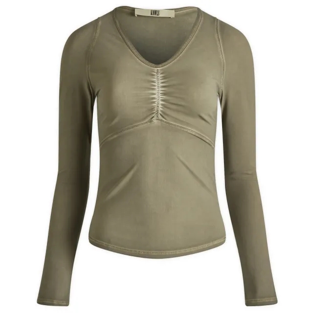 KNWLS Women's Ghost Top Olive