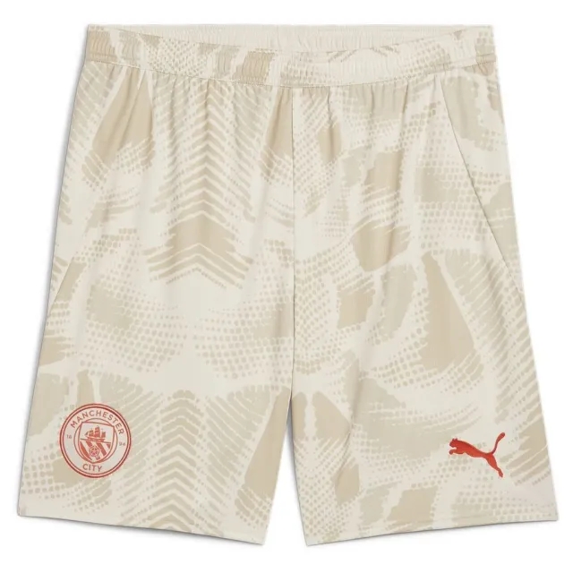 Puma Manchester City Mens Goalkeeper Home Shorts 2024/25