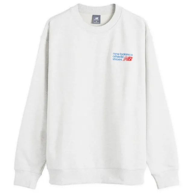 New Balance Athletics Premium Logo Crew Sweat Vintage Indigo