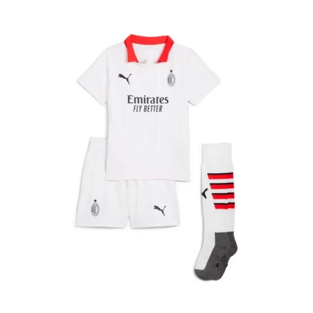 Puma AC Milan Kids SS Away Mini Kit 2024/25