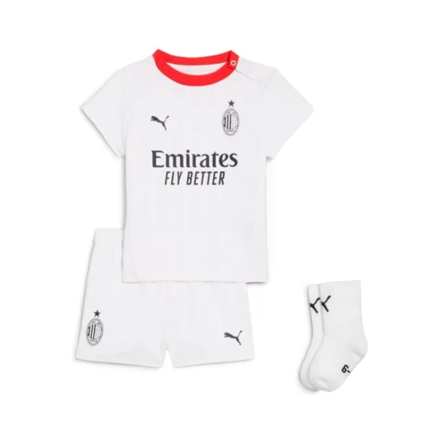 PUMA AC Milan 24/25 Away Babykit Toddler, White