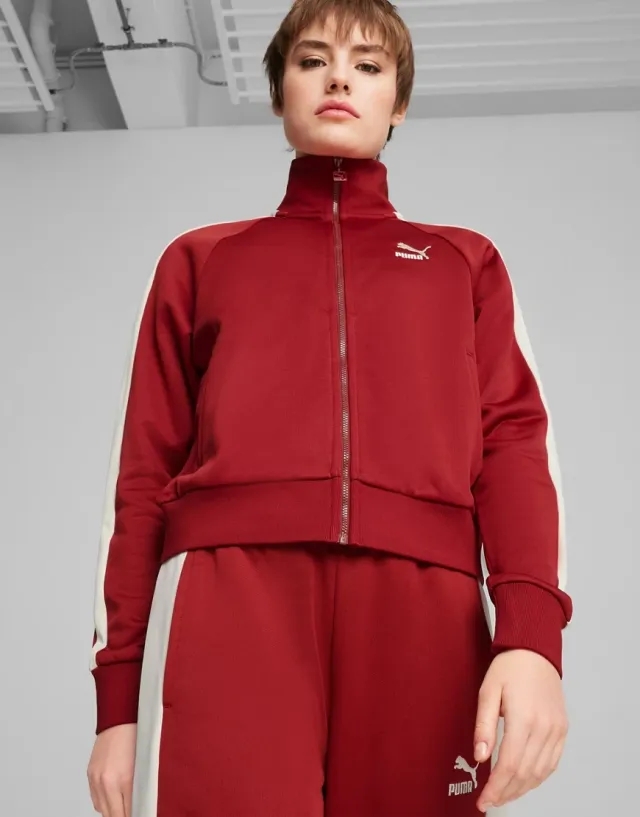 PUMA Iconic T7 Track Jacket Women, Intense Red