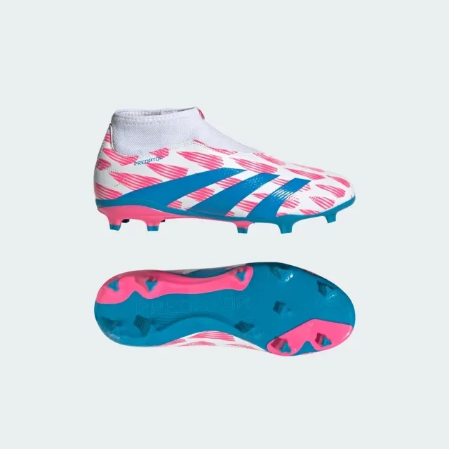 Adidas Predator 24 League Laceless Junior Firm Ground Football Boots