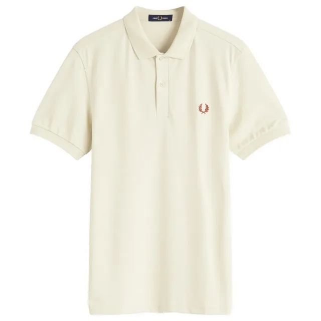 Fred Perry Polo Shirt In Light Beige-Neutral