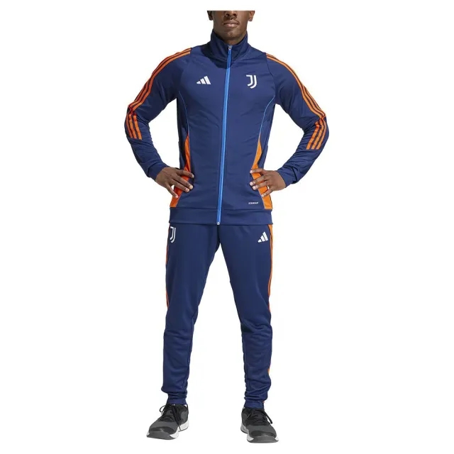 Juventus Tracksuit (Navy) 2024-2025 Men's Size: Extra Extra Large Made By: Adidas