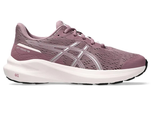 ASICS GT-1000 13 GS Stability Running Shoe Kids - Beige, White