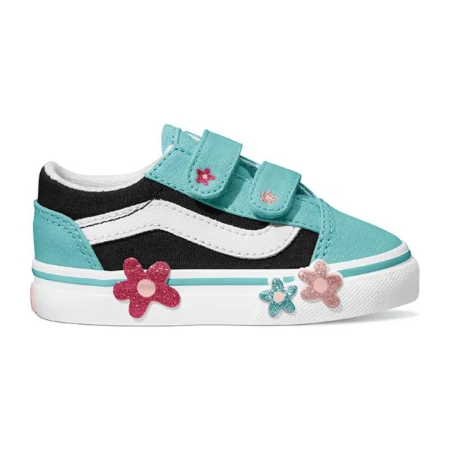 Vans  Old Skool V  girls's Children's Shoes (Trainers) in Black