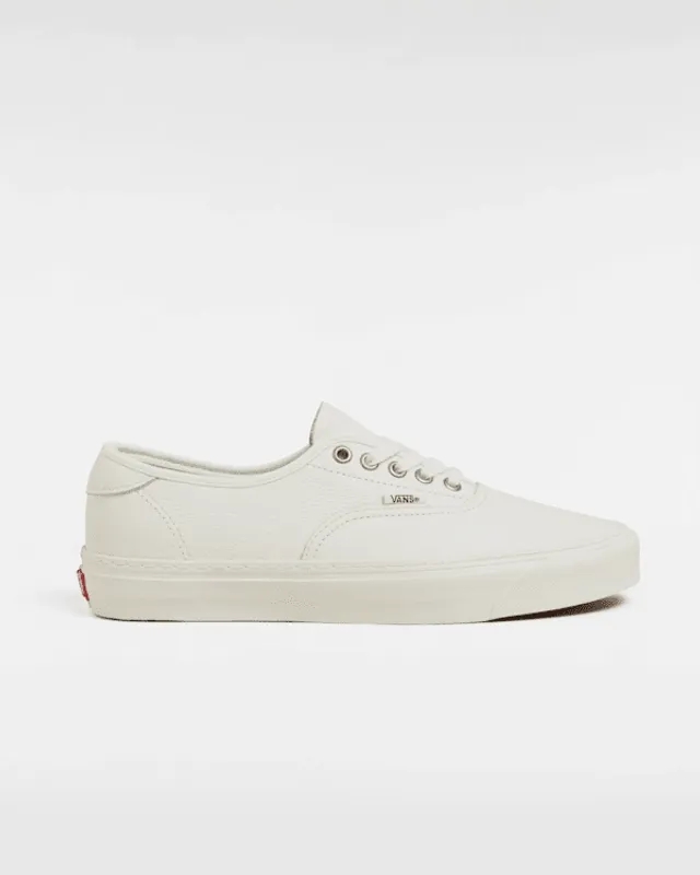 Vans - Authentic Lux Leather  Shoes, Man, White