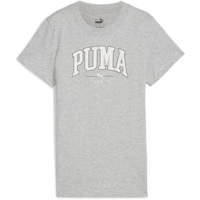 Puma SQUAD Graphic Womens T-shirt - Grey