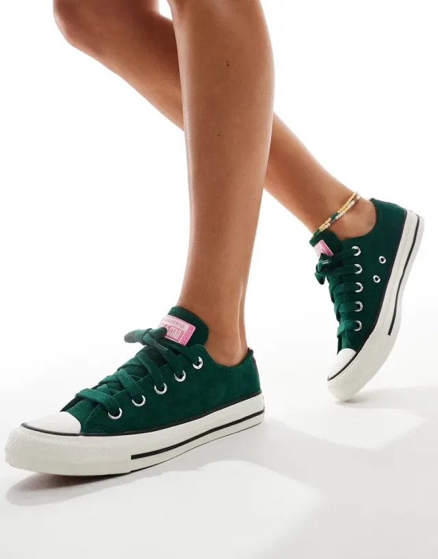 Converse Chuck Taylor All Star Ox Trainers In Green