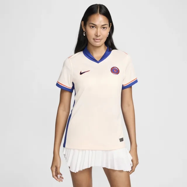 Chelsea F.C. 2024/25 Stadium Away Women's Nike Dri-FIT Football Replica Shirt - Brown - Polyester