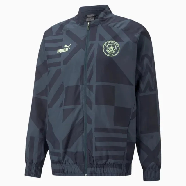 Man City Pre-Match Jacket (Parisian Night) 2022-2023 Men's Navy Manchester City Made By: Puma