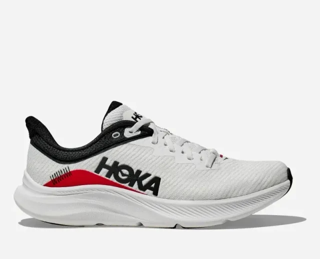Hoka One One HOKA Men's Solimar Training & Gym Shoes in White/Cosmic Grey
