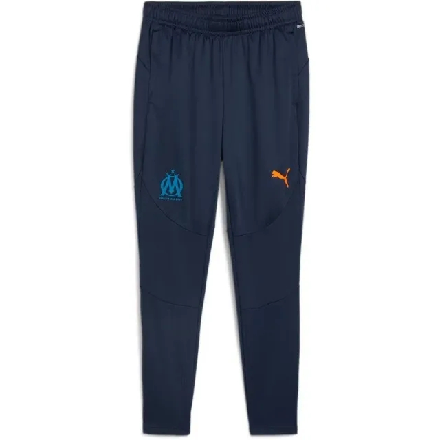 Puma Marseille Training Trousers - Club Navy/Fluo Orange - ['Blue']