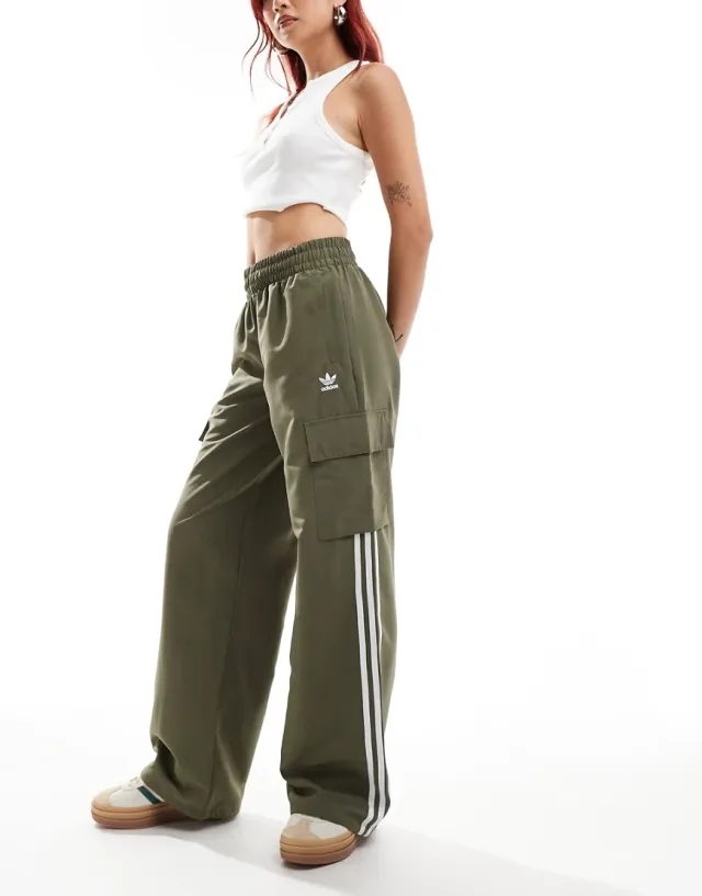 Adidas Originals Adicolor 3 Stripes Cargo Pants