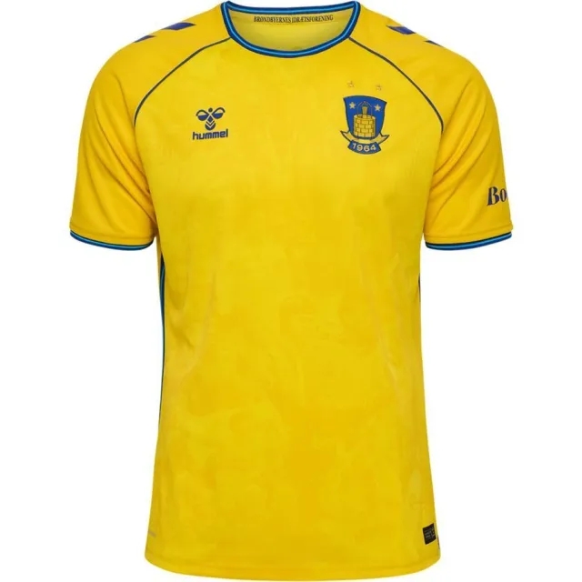 Hummel Brøndby If Home Shirt 2024/25 - ['Yellow']