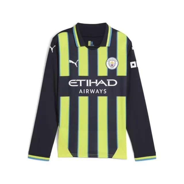 Puma Manchester City Kids LS Away Shirt 2024/25