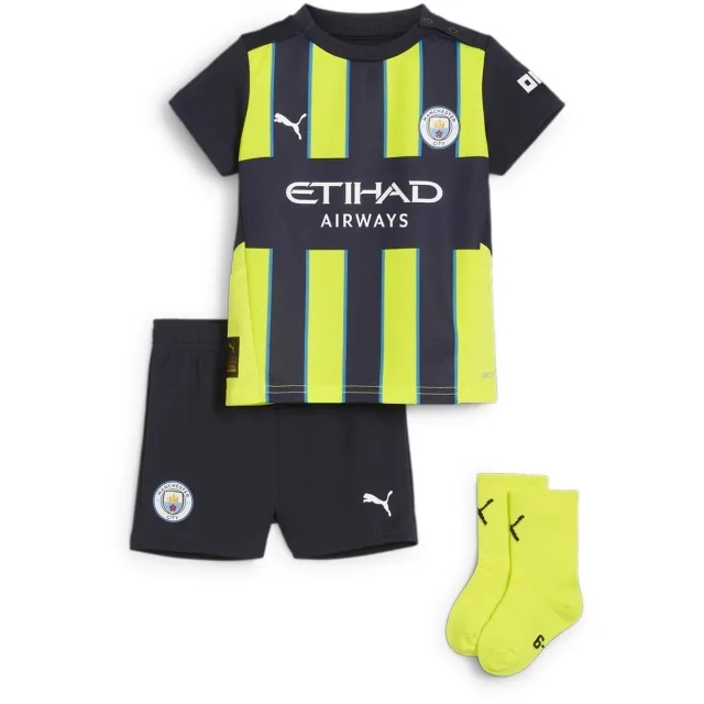 Puma Manchester City Baby SS Away Mini Kit 2024/25