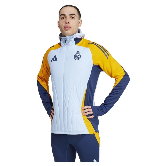 Adidas Real Madrid 24/25 Winterized Tracksuit Jacket  - Yellow