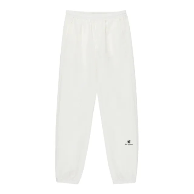 New Balance Men's MADE in USA Woven Track Pant in White Nylon
