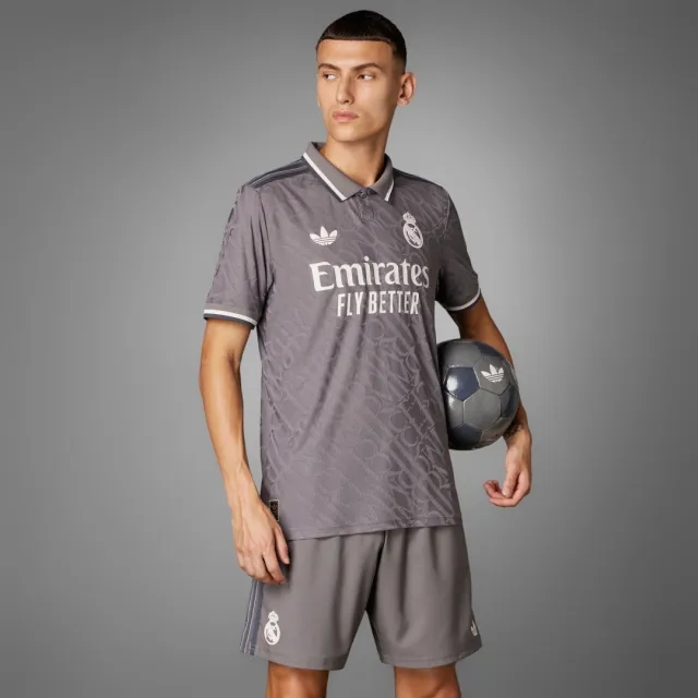 adidas Real Madrid Mens SS Player Issue Third Shirt 2024/25