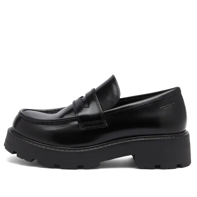 Vagabond Shoemakers Women's Cosmo 2.0 Chunky Leather Loafers Black