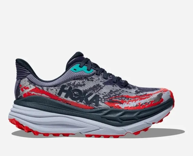 Hoka One One HOKA Women's Stinson 7 Trail Shoes in Anchor/Gull