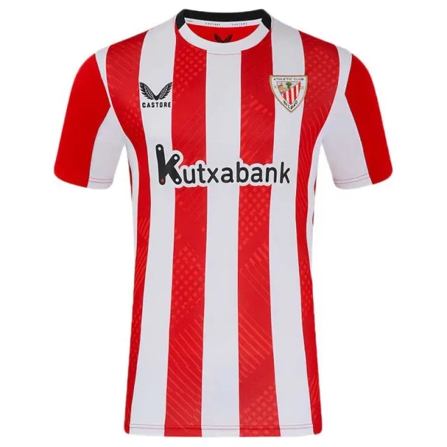 Castore Athletic Bilbao Mens SS Home Shirt 2024/25