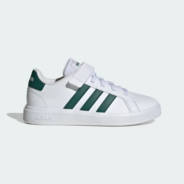 adidas  GRAND COURT 2.0 EL K  girls's Children's Shoes (Trainers) in White