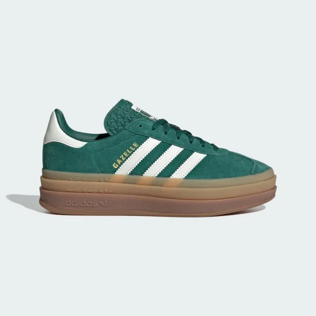 adidas Originals Womens Gazelle Bold Trainer - Green - Size 6 - Green