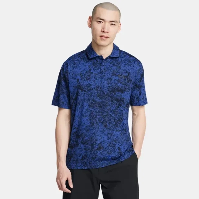 Men's  Under Armour  Iso-Chill Verge Polo Tech Blue / Midnight Navy / Midnight Navy M