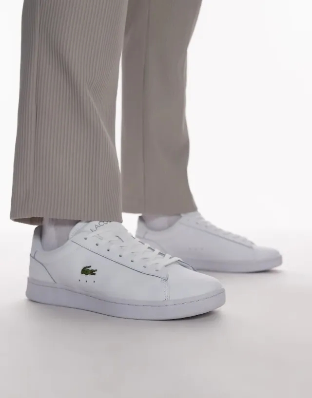 Lacoste Men's Carnaby Set Leather Sneakers - White