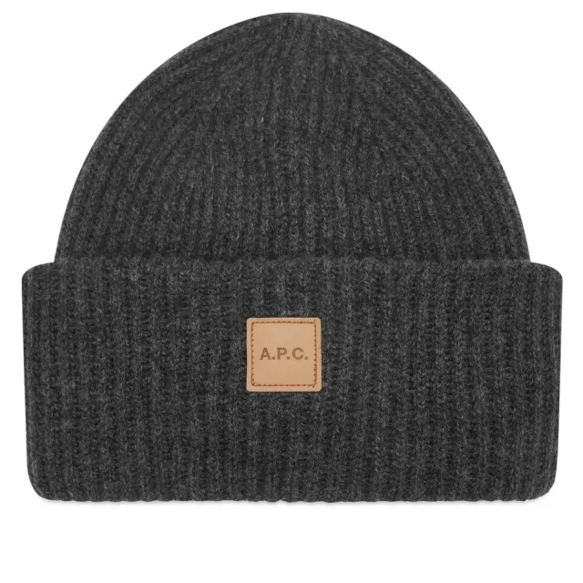 A.P.C. Michele Knit Beanie Grey 2