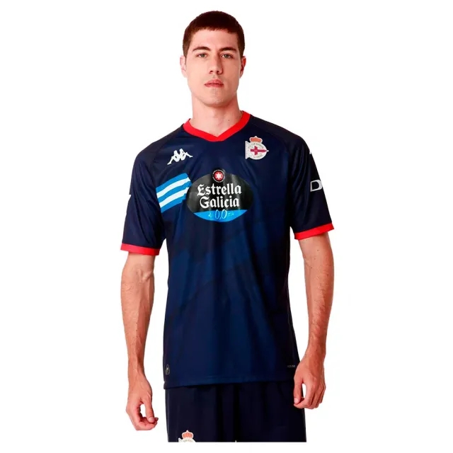 Kappa Deportivo La Coruña Mens SS Away Shirt 2024/25