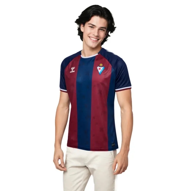 Hummel Eibar Mens SS Home Shirt 2024/25