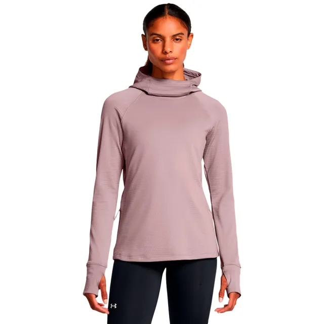 Women's  Under Armour  Launch Cold Weather Balaclava Hoodie Tetra Gray / Reflective XS