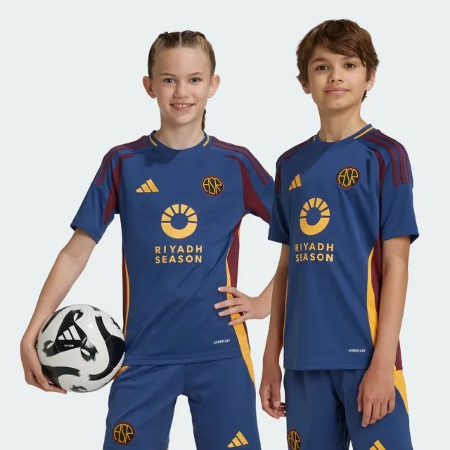 adidas AS Roma 2024/25 Third Shirt Junior - Blue