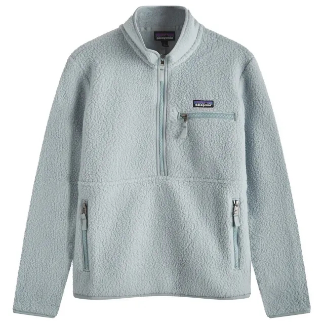 Patagonia Women's Retro Pile Marsupial Fleece Thermal Blue