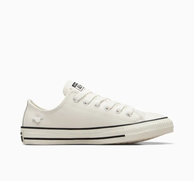 Converse Chuck Taylor All Star Leather 3D Flowers - White