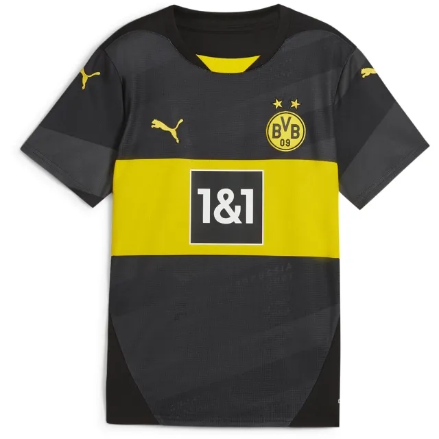Puma Borussia Dortmund Kids SS Away Shirt 2024/25